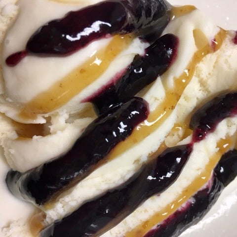 Ice Cream - Blueberry Cheesecake