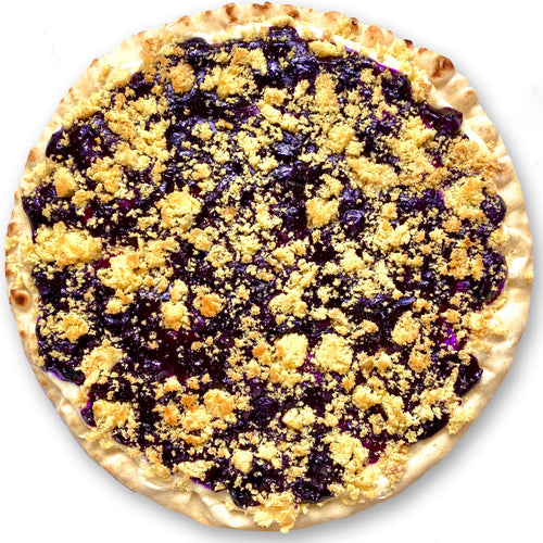 Blueberry Cheesecake Pizza