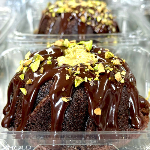 Dubai Chocolate Bundt Cake