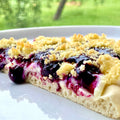 Blueberry Cheesecake Pizza