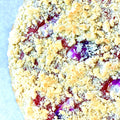 Strawberry Rhubarb Dessert Pizza