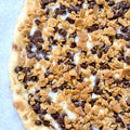 Chocolate Chip Cannoli Dessert Pizza
