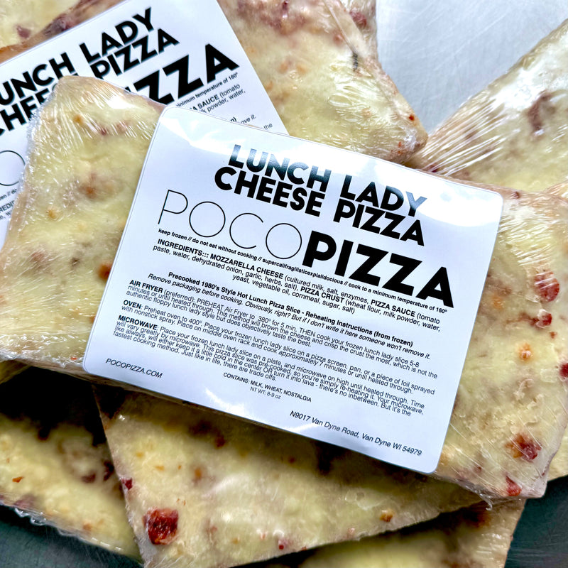 Lunch Lady Pizza - Cheese