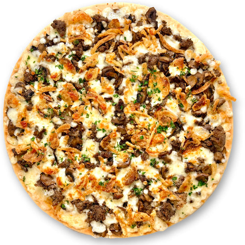Mushroom Swiss Burger