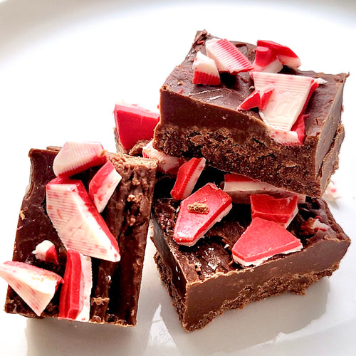Peppermint Crunch Fudge