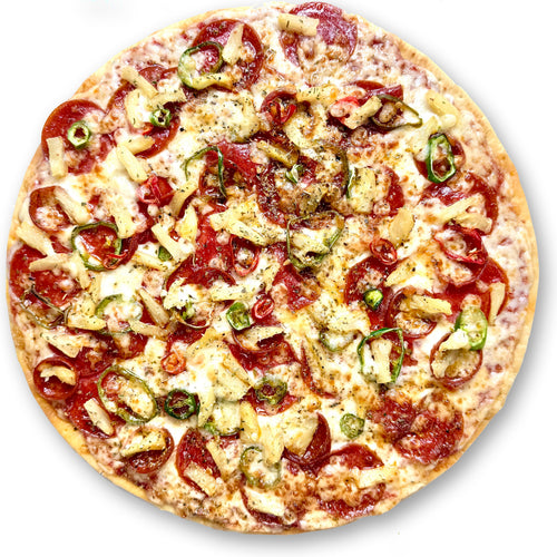 Pepperoni, Pineapple, & Jalapeno