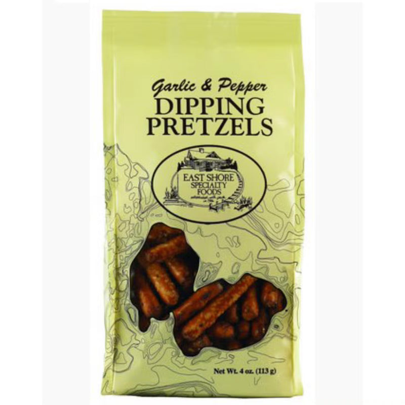 Garlic & Pepper Pretzels