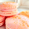 French Macarons - Strawberry Cheesecake