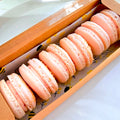 French Macarons - Strawberry Cheesecake