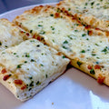 French Bread Pizza - Garlic Cheesy Bread