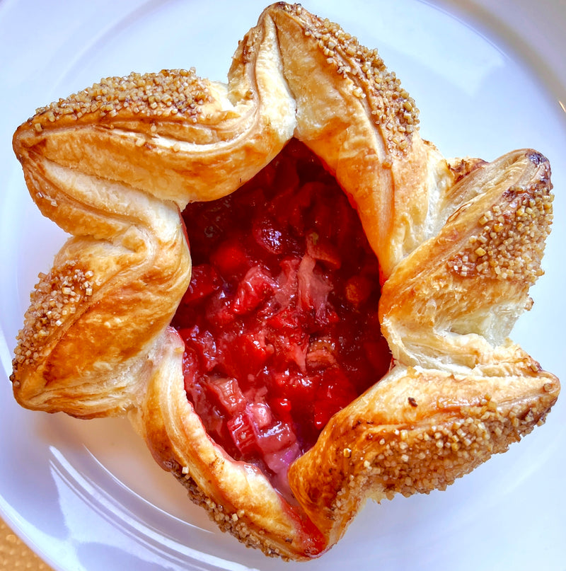 Strawberry Rhubarb Galette
