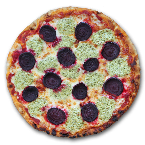 Beet and Goat Cheese Pizza - Poco Pizza - Frozen Pizza