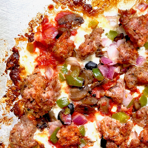 KETO Pizza Bowl - Works