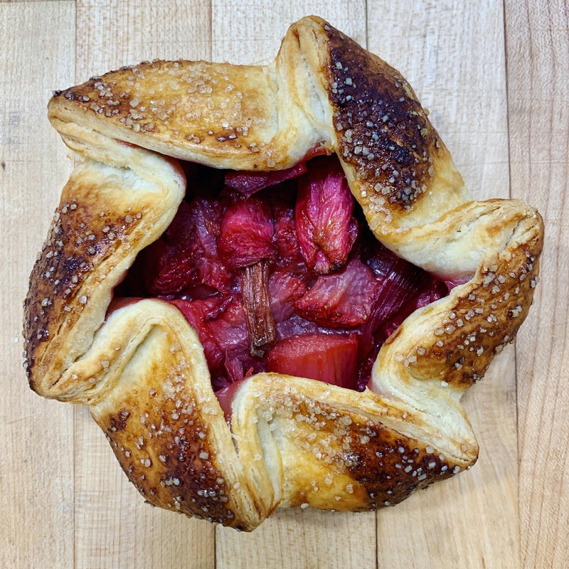 Strawberry Rhubarb Galette